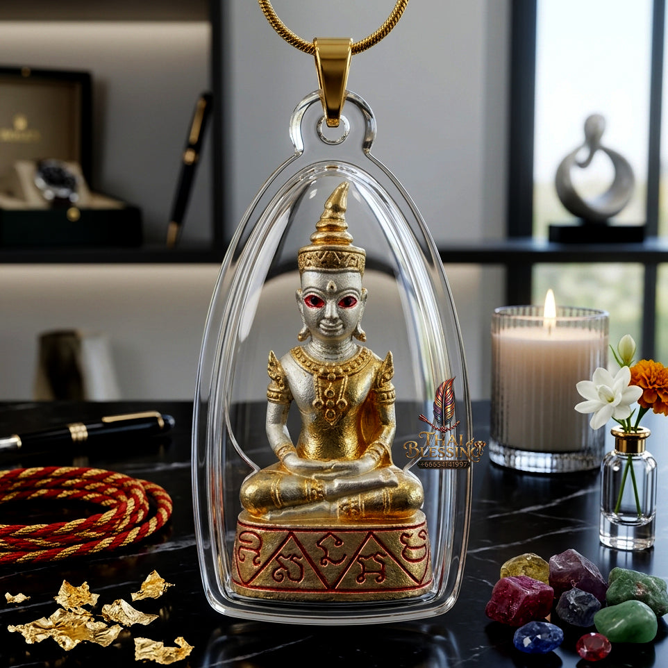 ✨ "Phra Ngang Tewamon" (Divine Magic Phra Ngang) - Occult Alloy with 2K Plating Edition,  The Sovereign Masterpiece of Dual-Tone Prestige, Midnight Seduction, and Explosive Commercial Trade!