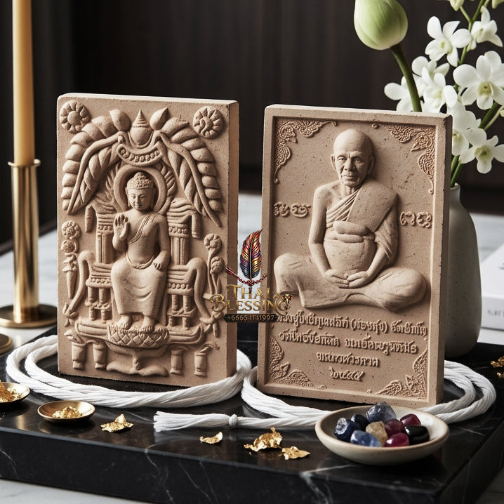 ✨ "Phra Phong Katha Phan (Dok Phayom)" (Thousand-Gatha Sacred Flower Powder Amulet) - "Phim Nang Mueang" The Supreme Isan Masterpiece of Ancient Dok Phayom Sorcery, Broken Na Dun Kru Relics, and Absolute Karmic Uplifting!