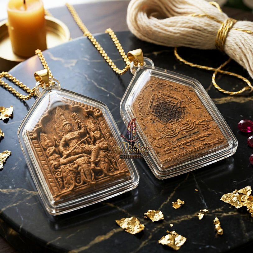 ✨ "Phra Phong Thai Phra In Hom Sap - Hom Saneh" (Lord Indra Sacred Powder Amulet: Wealth & Charm Fragrance) - Special Committee Edition, B.E. 2567