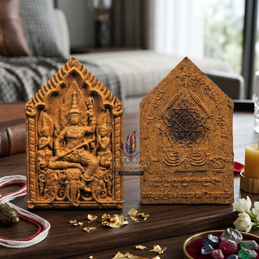 ✨ "Phra Phong Thai Phra In Hom Sap - Hom Saneh" (Lord Indra Sacred Powder Amulet: Wealth & Charm Fragrance) - Special Committee Edition, B.E. 2567