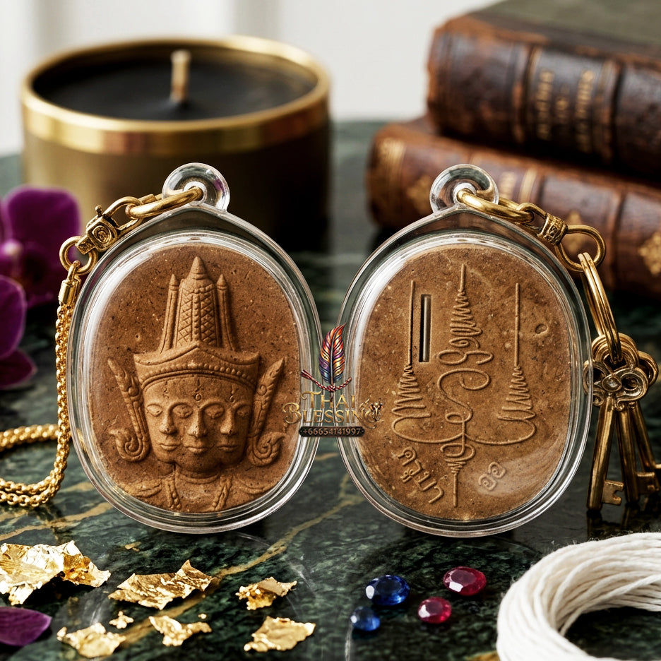 ✨ "Phra Phrom Kin Thong" (Gold-Consuming Lord Brahma / World-Supporting Edition)The Historic, Once-in-a-Lifetime Masterpiece of Destiny-Rewriting, Horoscope-Uplifting, and Supreme Wealth Sorcery!