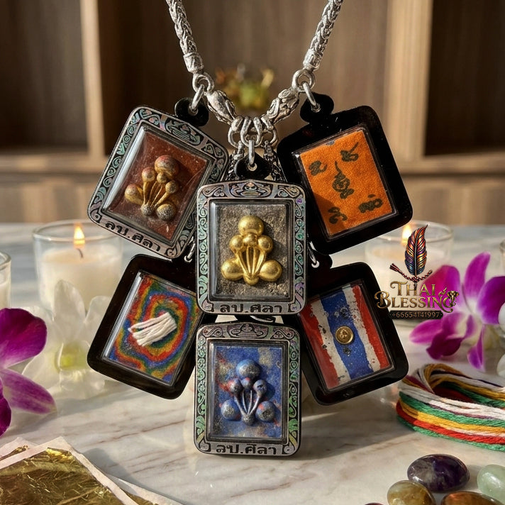 ✨ "Phra Pid Ta Kruduk Phi - Wat Pho" (Ghost Bone Phra Pid Ta) - 1st EditionThe Supreme Esoteric Masterpiece of Heavy-Duty Necromantic Sorcery, Sudden Wealth, and Absolute Protective Shielding!