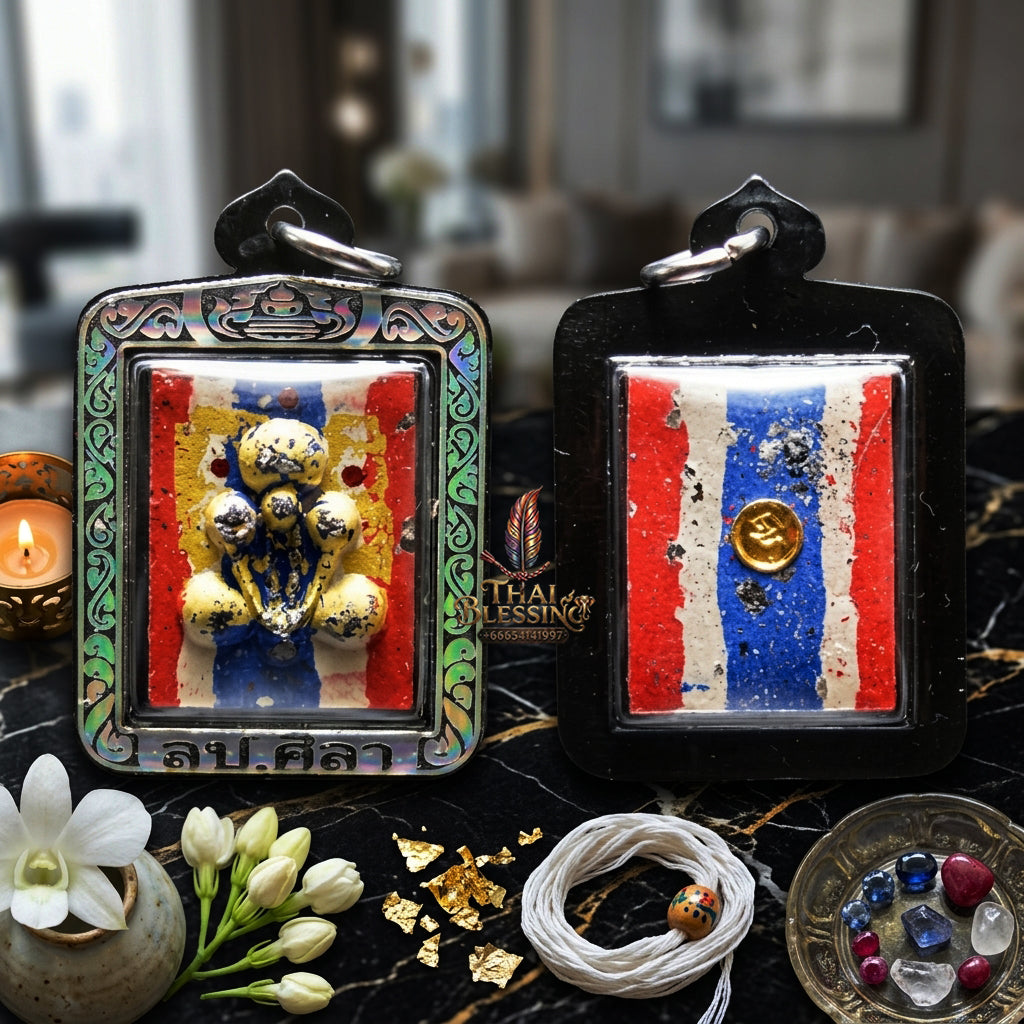 ✨ "Phra Pid Ta Kruduk Phi - Wat Pho" (Ghost Bone Phra Pid Ta) - 1st EditionThe Supreme Esoteric Masterpiece of Heavy-Duty Necromantic Sorcery, Sudden Wealth, and Absolute Protective Shielding!