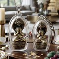 ✨ "Phra Pidta Nakharat" (Naga-Protected Pidta Buddha) - White Gold Plated Edition, "Mongkhon Nakharat"