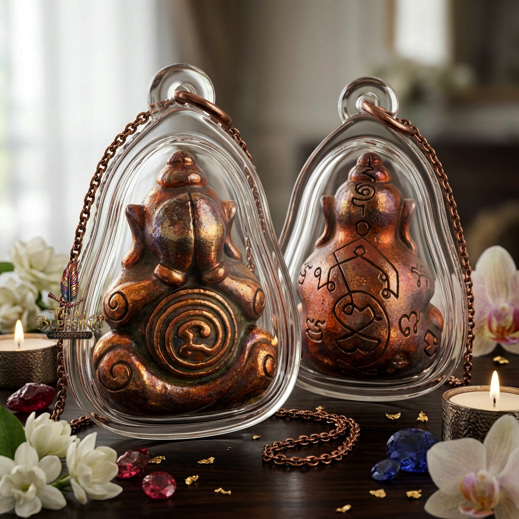 ✨ "Phra Pit Ta Na No Mo" (Closed-Eyes Buddha of Southern Magical Authority) - Chanuan Chao Nam Ngoen Hardened Invulnerability, Alchemical Purity, and Southern Esoteric Mastery!