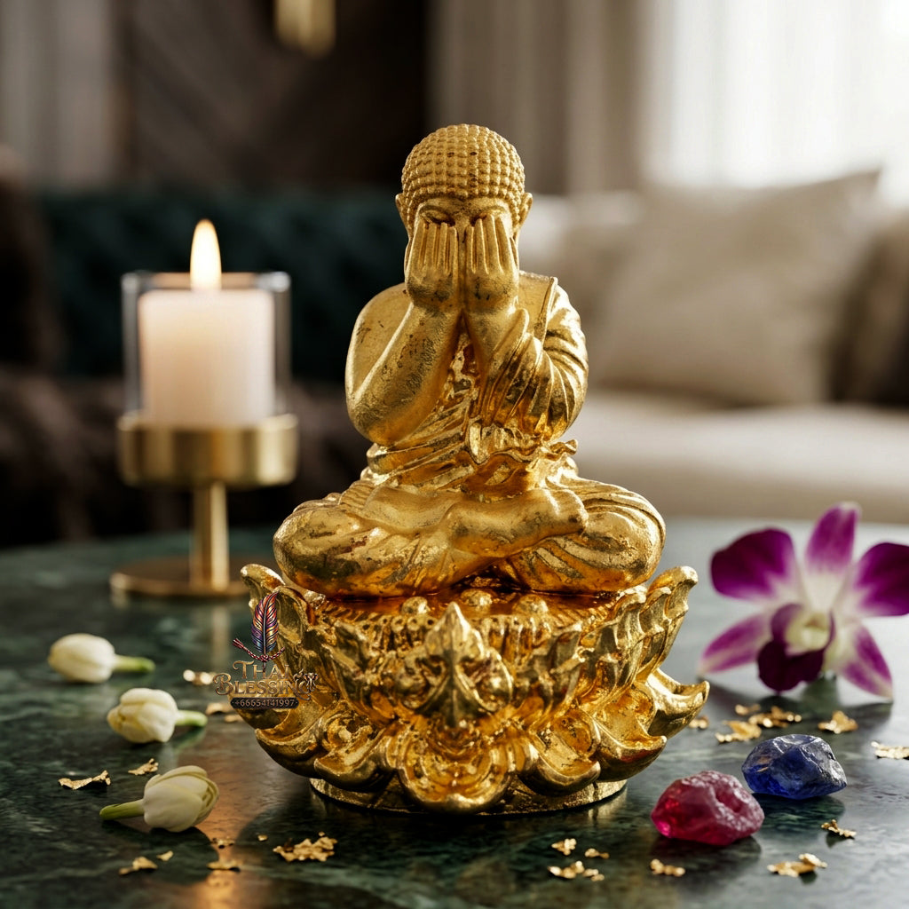 ✨ "Phra Pit Ta Setthi Anantakan" (Millionaire's Eternal Phra Pit Ta) - Gold-Plated Samrit Bronze Edition Endless Wealth Attraction, Misfortune Closure, and Central-Region Esoteric Mastery!