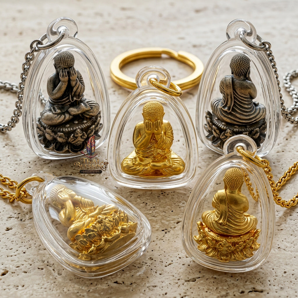✨ "Phra Pit Ta Setthi Anantakan" (Millionaire's Eternal Phra Pit Ta) - Gold-Plated Samrit Bronze Edition Endless Wealth Attraction, Misfortune Closure, and Central-Region Esoteric Mastery!