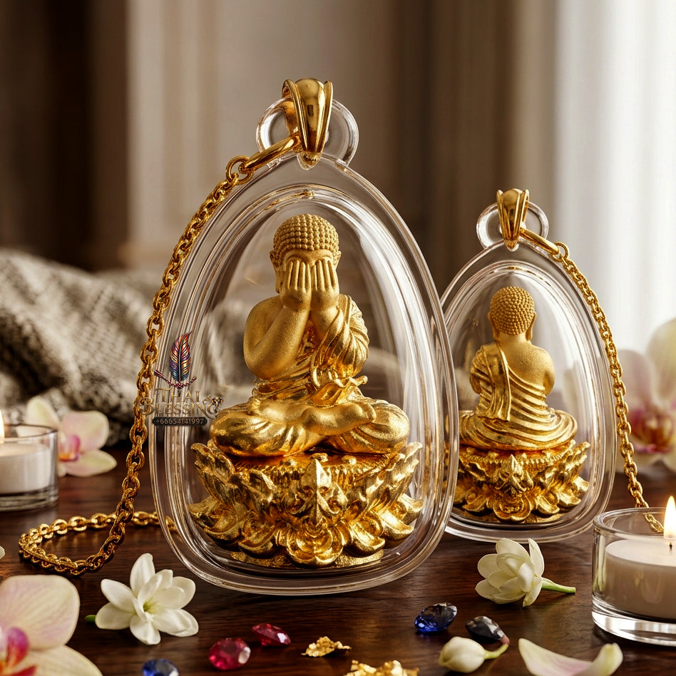 ✨ "Phra Pit Ta Setthi Anantakan" (Millionaire's Eternal Phra Pit Ta) - Gold-Plated Samrit Bronze Edition Endless Wealth Attraction, Misfortune Closure, and Central-Region Esoteric Mastery!