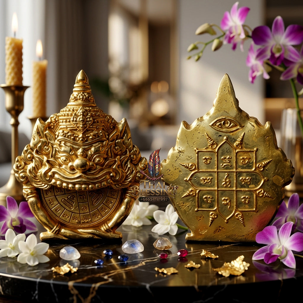 ✨ "Phra Rahu Duang Mun Di" (The Fate-Turning Rahu) Astrological Defense, Luck Reversal, and Continuous Financial Momentum!