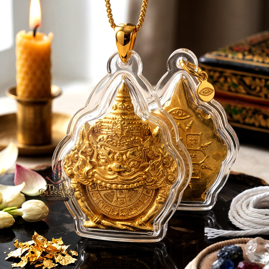 ✨ "Phra Rahu Duang Mun Di" (The Fate-Turning Rahu) Astrological Defense, Luck Reversal, and Continuous Financial Momentum!