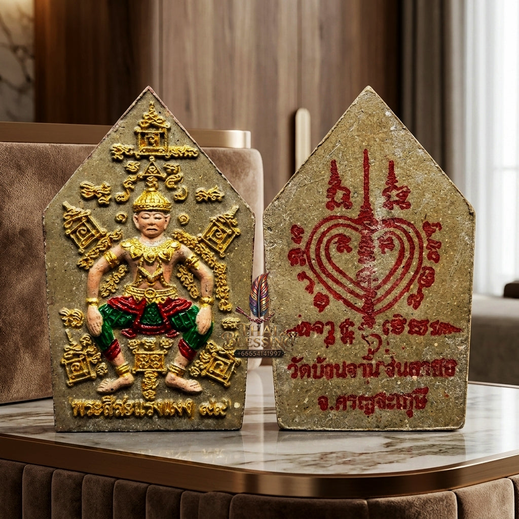 Sacred "Phra Si Salaeng Haeng" (Holy Powder Edition) by Wat Khao Chong Kling Chong Krot, Consecrated by Luang Pu Yam, Wat Sam Ngam 2013