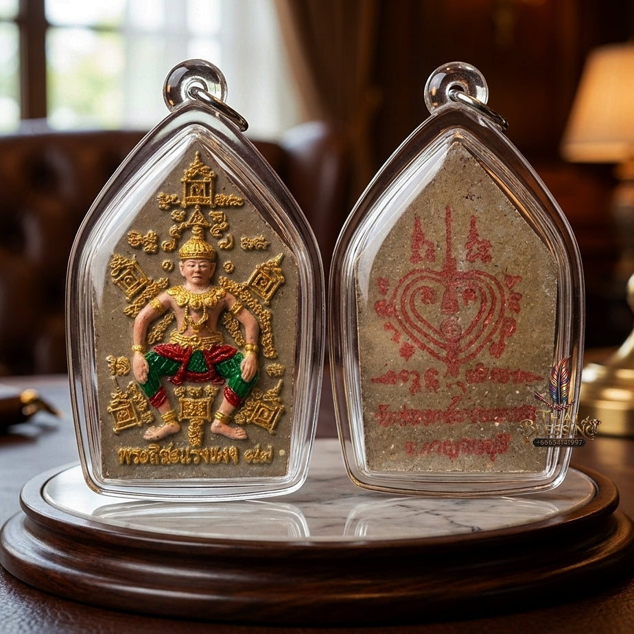 Sacred "Phra Si Salaeng Haeng" (Holy Powder Edition) by Wat Khao Chong Kling Chong Krot, Consecrated by Luang Pu Yam, Wat Sam Ngam 2013