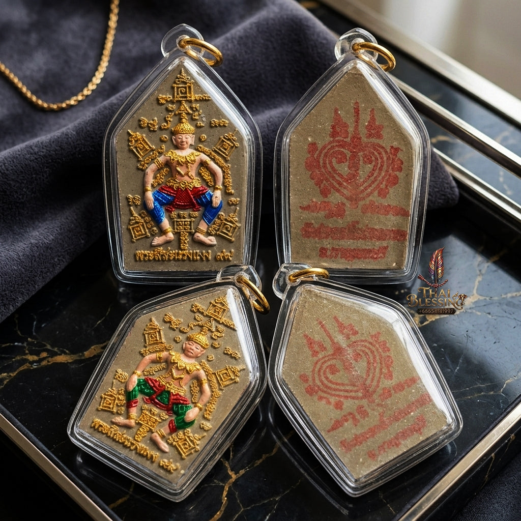 Sacred "Phra Si Salaeng Haeng" by Luang Pu Yam, Wat Sam Ngam 2013 for Extreme Seduction, Universal Popularity, and Master-Level Metta