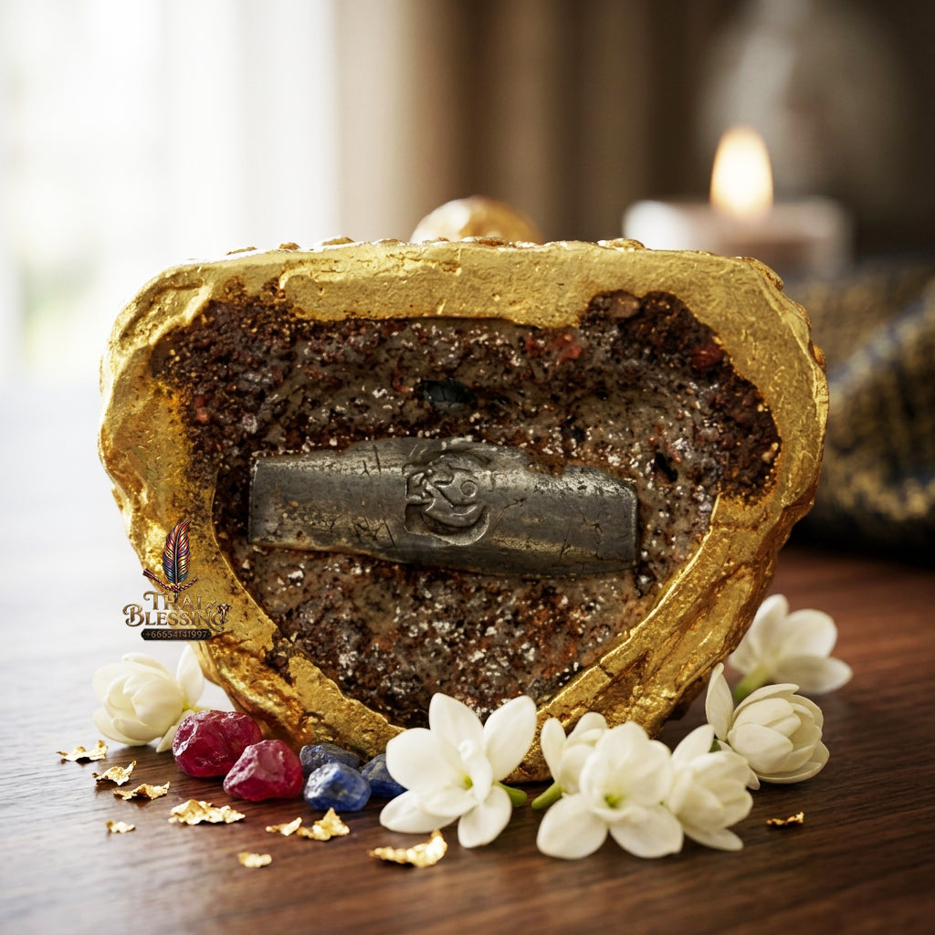 ✨ "Phra Thaksinamurti (Pu Rue Si Itsuan)" - Sacred Brass Edition, Sealed Base with Holy Powders, The Sovereign Masterquisite of Primal Guru Wisdom, Divine Authority, and Unlimited Wish-Fulfilling Manifestation!