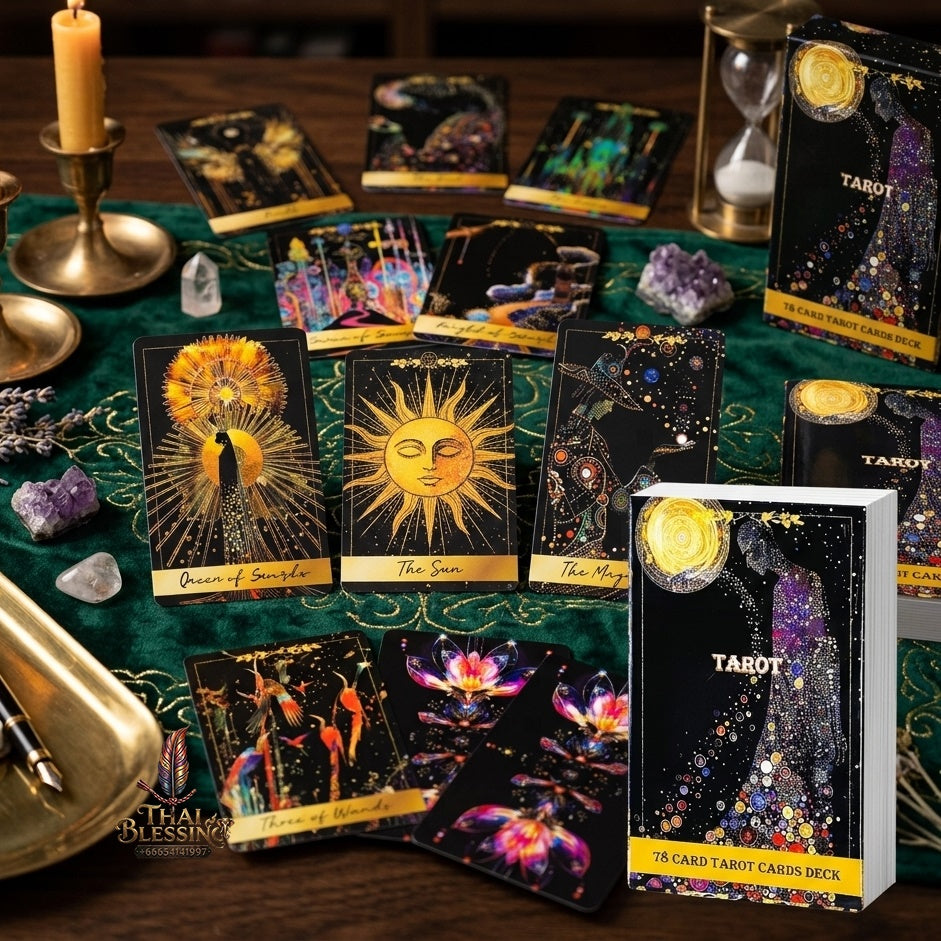 ✨ Predictive Divination Tarot Deck 78-Piece Oracle Cards Set - Board Game, Family Party Game, and Holiday Entertainment Essentials