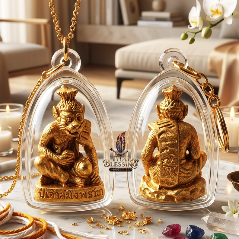 ✨ "Pu Chao Saming Phrai" (Grandfather Hermit of the Tiger Skin) - Samrit Bronze Edition,The Supreme Masterpiece of Absolute Maha Saneh Charm, Romantic Magnetism, and Legendary Hermit Lineage!