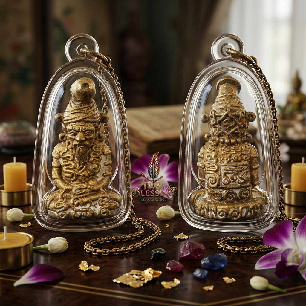 ✨ "Rue Si Nok Ket" (Hermit Nok Ket / The Wild Hermit Master of Esoteric Seduction) - Chanuan Alchemical Metal Edition Raw Occult Charm, Nightlife Magnetism, and Uncompromising Esoteric Seduction!