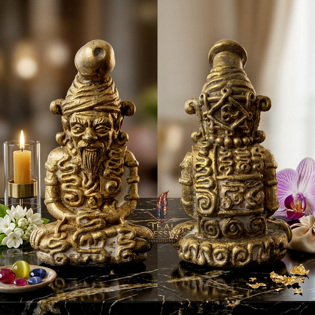 ✨ "Rue Si Nok Ket" (Hermit Nok Ket / The Wild Hermit Master of Esoteric Seduction) - Chanuan Alchemical Metal Edition Raw Occult Charm, Nightlife Magnetism, and Uncompromising Esoteric Seduction!