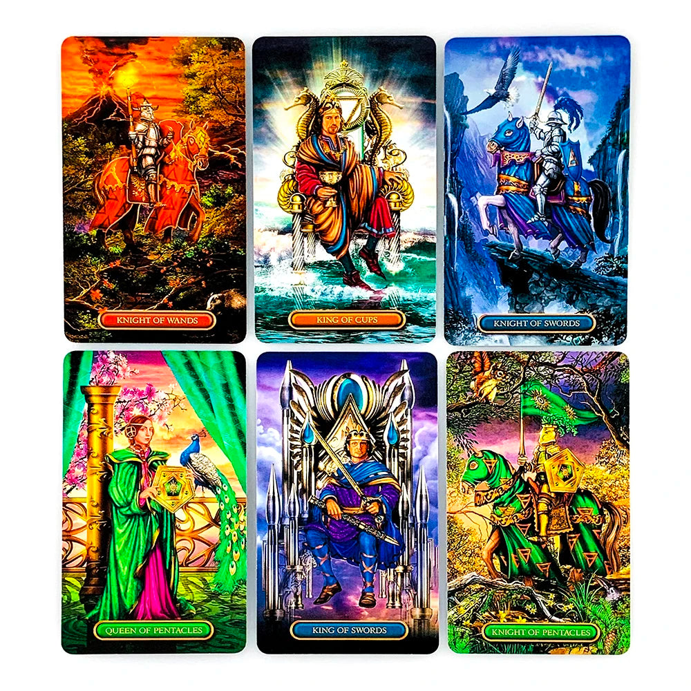 ✨ Easy Tarot Cards 78 Tarot Deck English Version - Divination and Fortune-Telling Board Game Edition for Family Entertainment, Party Games, and Beginners