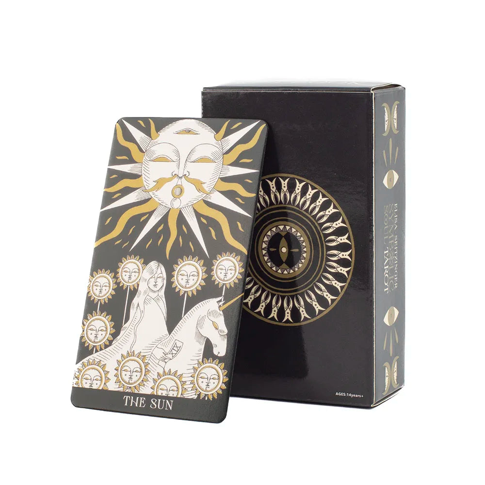 The Classic Tarot Deck - 78-Card Rider-Waite Foundation Set with Guidebook, Easy for Beginners & Collectors, Traditional Fortune Telling & Tabletop Divination Art Collectible