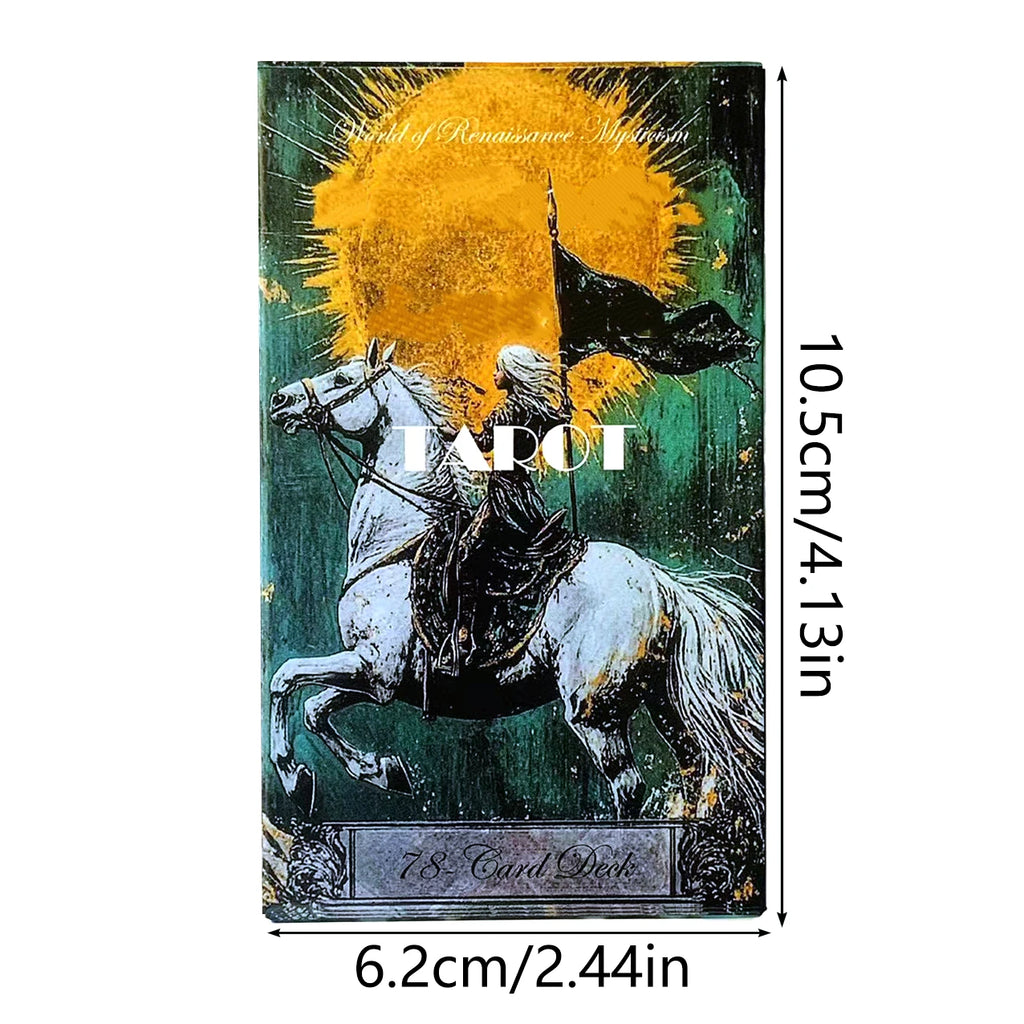 ✨ Mystical Art Tarot Cards 78-Piece Set - Professional Divination and Intuitive Reading Deck for Spiritual Guidance, Esoteric Practice, and Collectors