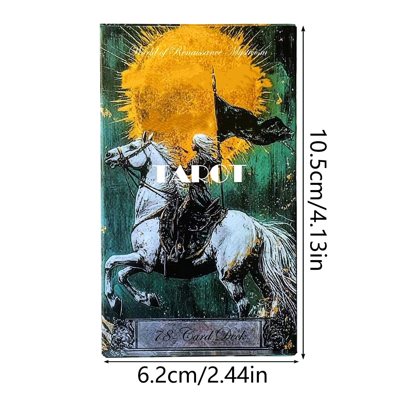 ✨ Mystical Art Tarot Cards 78-Piece Set - Professional Divination and Intuitive Reading Deck for Spiritual Guidance, Esoteric Practice, and Collectors