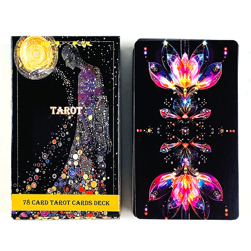 ✨ Predictive Divination Tarot Deck 78-Piece Oracle Cards Set - Board Game, Family Party Game, and Holiday Entertainment Essentials