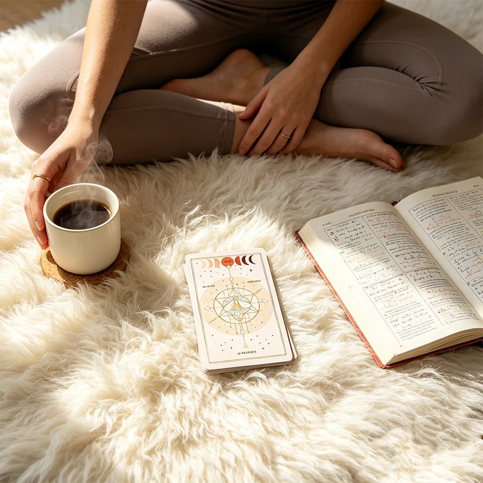 ✨ The Art of Tarot Deck with Paper Guidebook - 12x7cm English Version Divination Cards Game for Spiritual Guidance and Artistic Soul Exploration