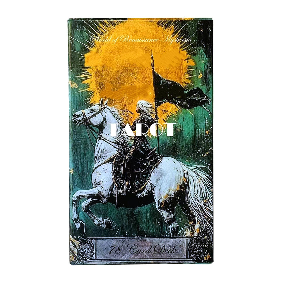 ✨ Mystical Art Tarot Cards 78-Piece Set - Professional Divination and Intuitive Reading Deck for Spiritual Guidance, Esoteric Practice, and Collectors