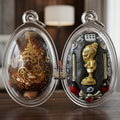 Sacred Bia Kae Chuchok Maha Setthi Gold-Plated Bronze Amulet by Phra Ajarn Amnat Maha Viro 2025 for Ultimate Protection and Wealth Magnetism