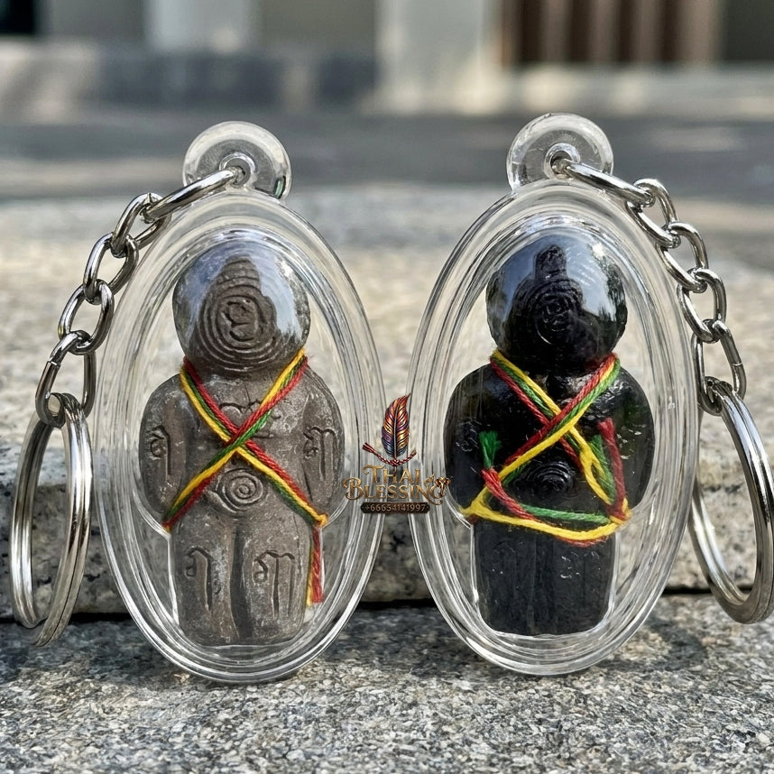 Sacred "Hun Phayon Nuea Phong Maha Phut" (Great Ghost-Powder Guardian Effigy) Elite Spiritual Protection, Financial Abundance, and Unstoppable Guarding Power
