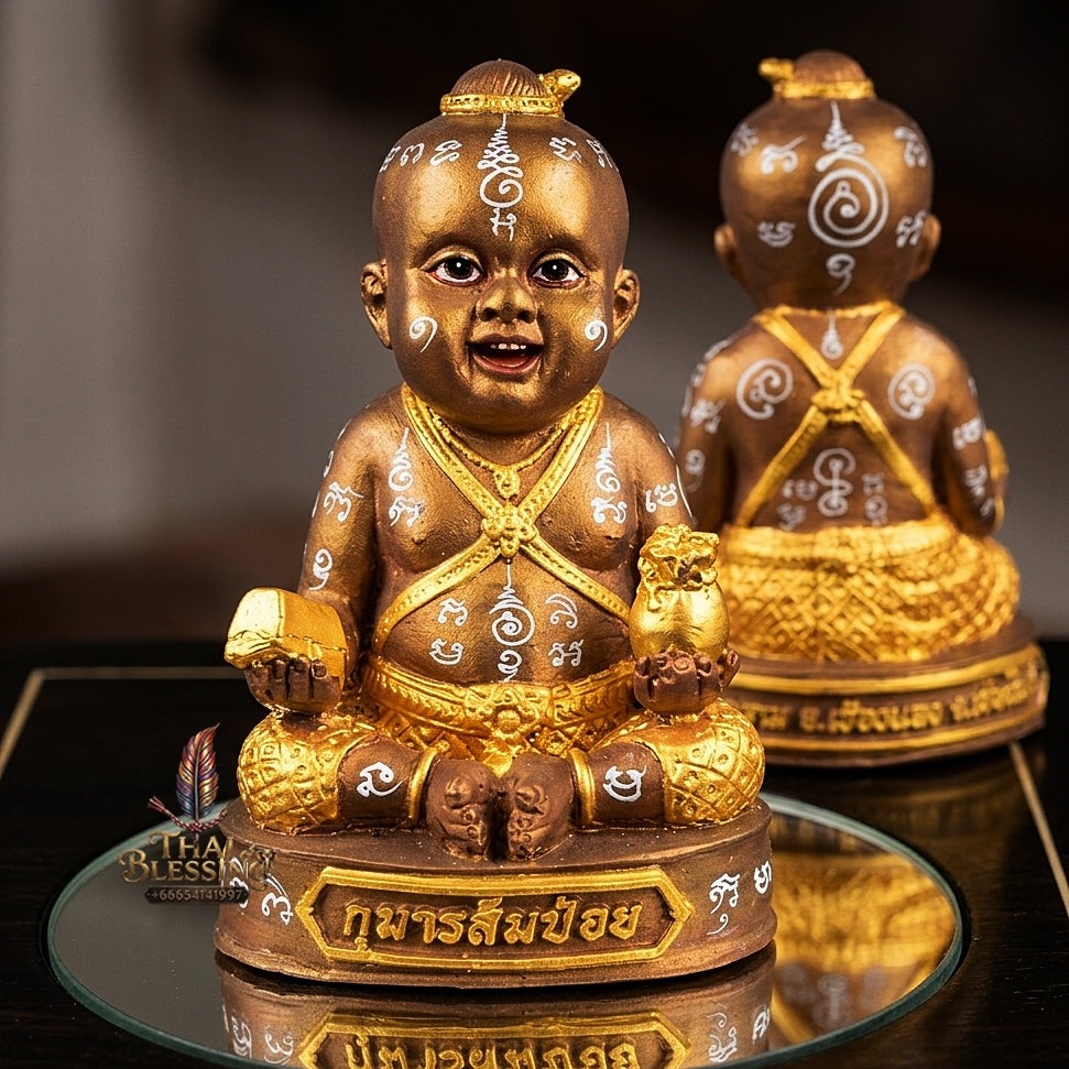 Sacred "Kuman Sompoi" (Worship Size Wish-Fulfillment Edition) Supreme Wealth Generation, House Blessing, and Guaranteed Success