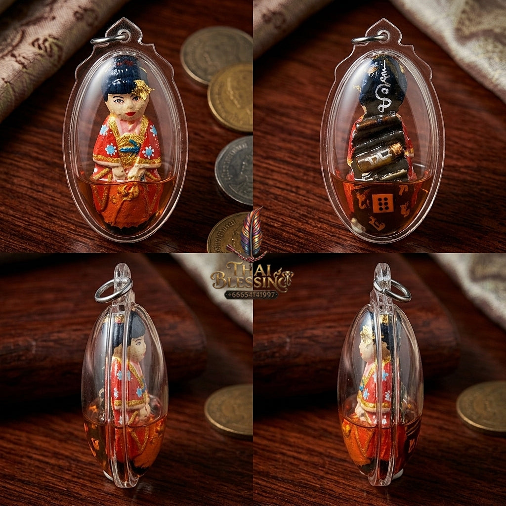 Sacred "Kumari Mee Sap" (Wealth-Bearing Kumari Child-Spirit) Supreme Business Attraction, Abundance, and Unstoppable Good Fortune
