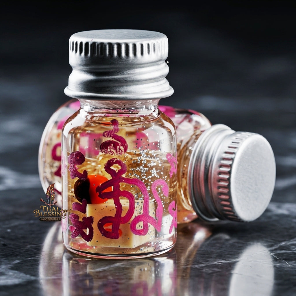 Sacred "Nam Man Chaomue Long" (Bookmaker-Blind & Extreme Luck Oil) for Supreme Gambling Luck, Risk Mastery, and Irresistible Seduction