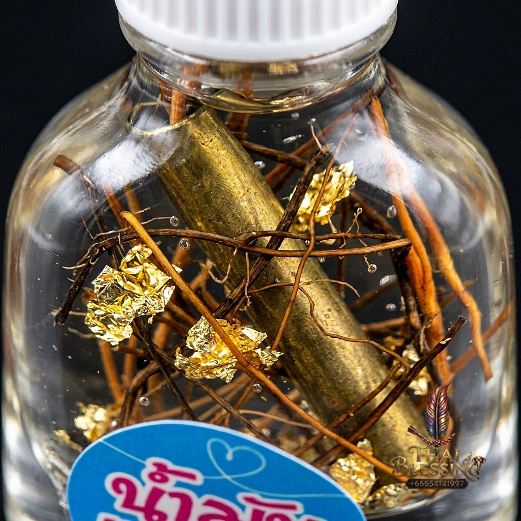 Sacred "Nam Man Khao Long" (Ensnarement Mountain Attraction Oil)  Supreme Romantic Captivation, Unstoppable Trade Prosperity, and Magnetic Influence