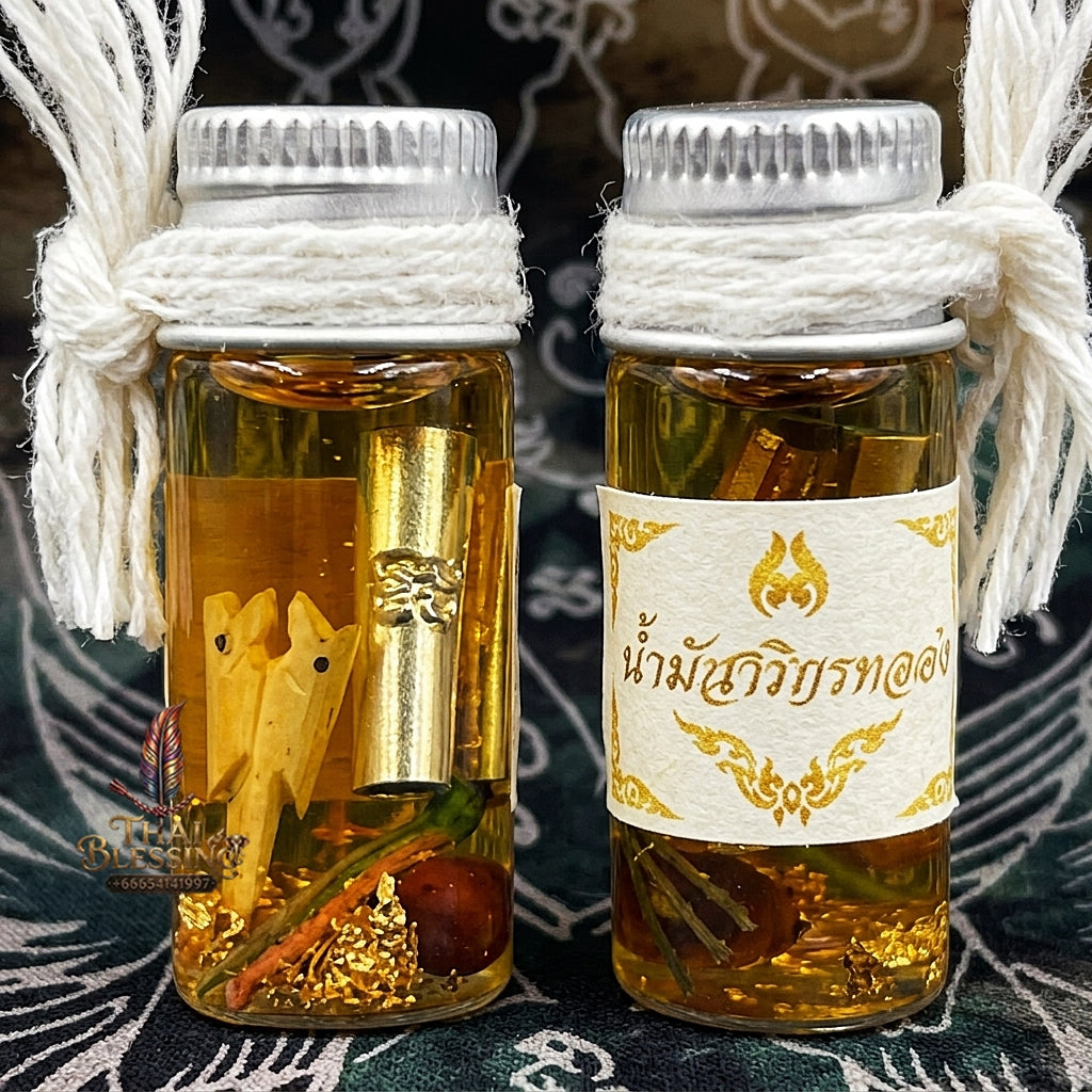 Sacred "Nam Man Salika Long Rang" (Salika Bird Lost in the Nest Attraction Oil) Supreme Persuasion, Romantic Seduction, and Unstoppable Trade Charm