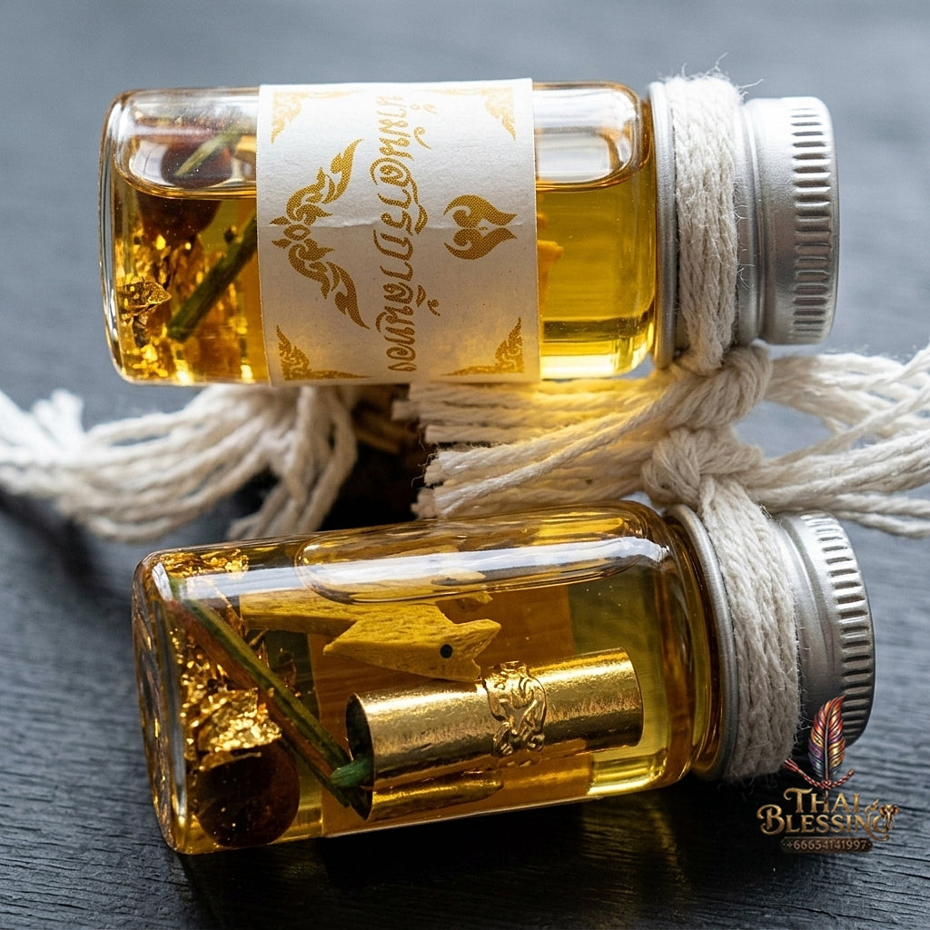 Sacred "Nam Man Salika Long Rang" (Salika Bird Lost in the Nest Attraction Oil) Supreme Persuasion, Romantic Seduction, and Unstoppable Trade Charm