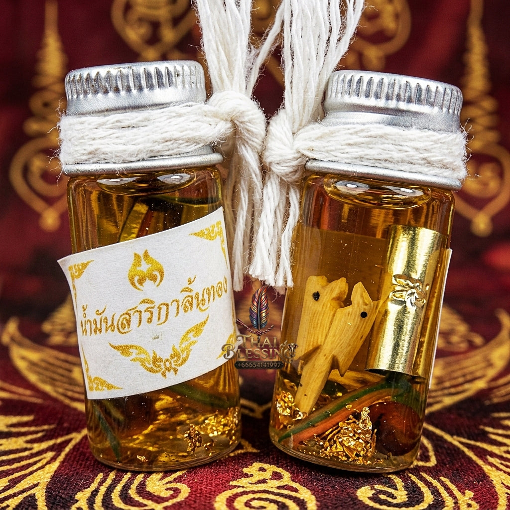 Sacred "Nam Man Salika Long Rang" (Salika Bird Lost in the Nest Attraction Oil) Supreme Persuasion, Romantic Seduction, and Unstoppable Trade Charm