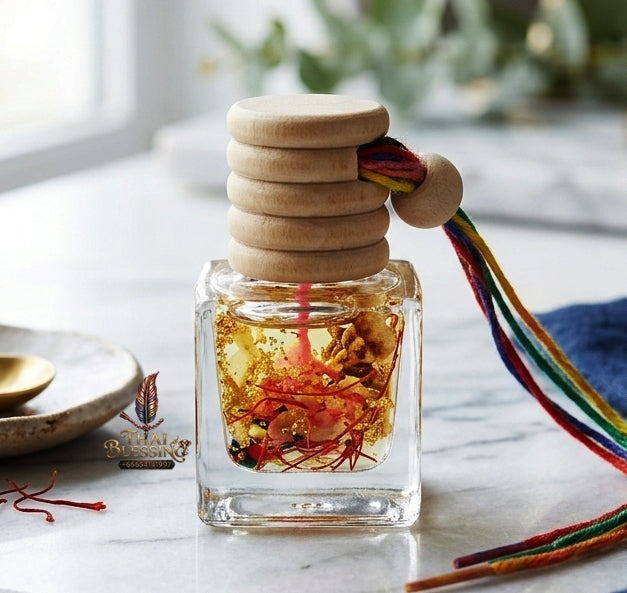 Sacred "Nam Man Saneh Apsara" (Apsara Enchantment Oil) "Sap Saneha" Edition by Luang Por Pian, Wat Chaniang Wararam 2023 for Celestial Charm, Seductive Grace, and Wealth Magnetism