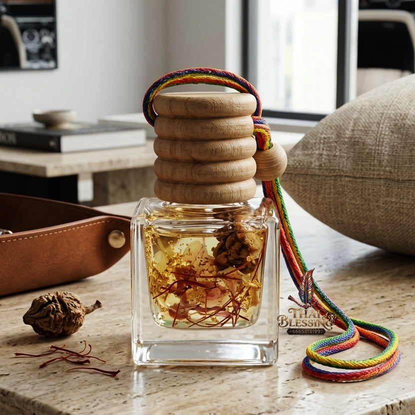Sacred "Nam Man Saneh Apsara" (Apsara Enchantment Oil) "Sap Saneha" Edition by Luang Por Pian, Wat Chaniang Wararam 2023 for Celestial Charm, Seductive Grace, and Wealth Magnetism