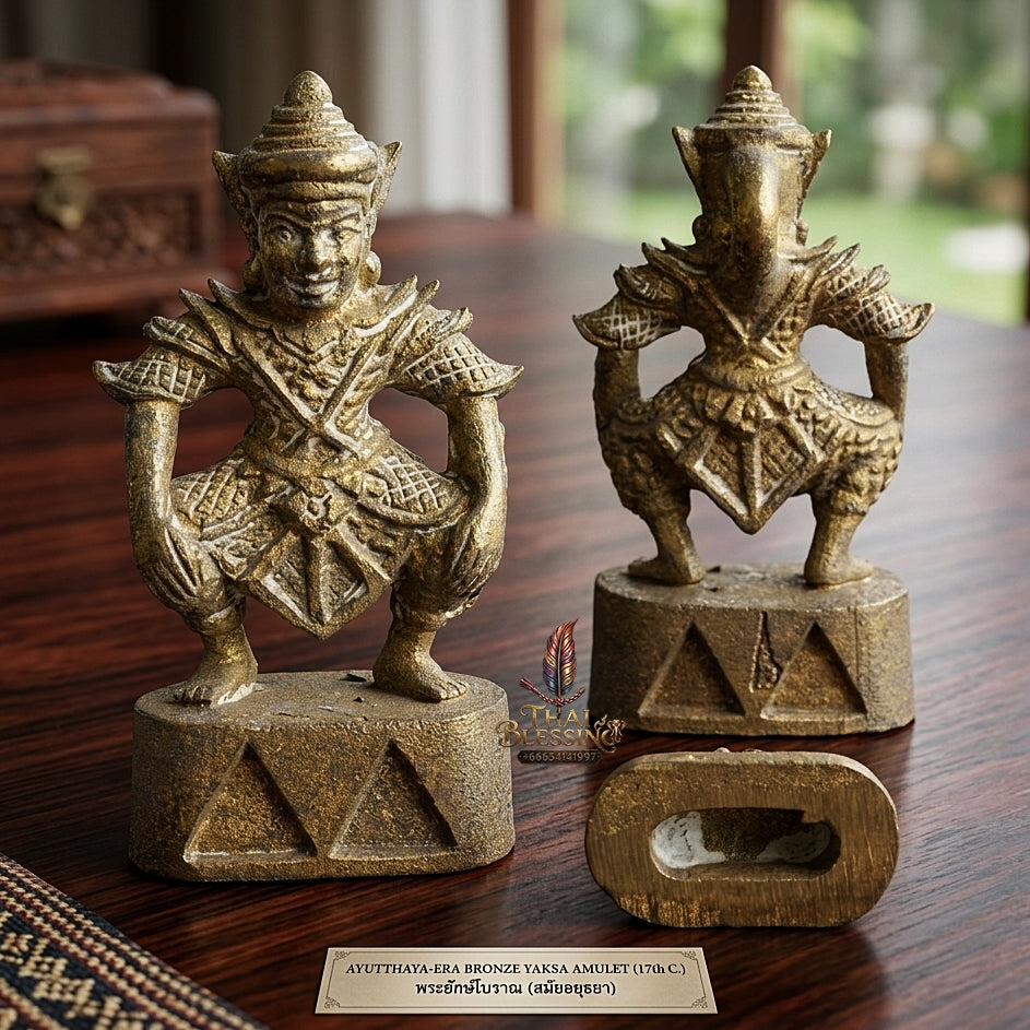 Sacred "Phra Si Salaeng Haeng" (Chonuan Metal Edition) by Ajarn Ong-at Si Ngam, 2026 for High-Level Seduction, Spiritual Protection, and Intuitive Warning