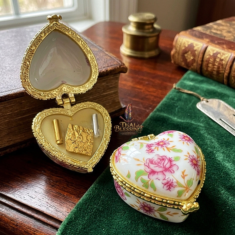 Sacred "Seefueng Maha Saneh Maha Metta" (Great Charm & Great Compassion Wax) for Persuasive Speech, Business Success, and Radiant Social Magnetism