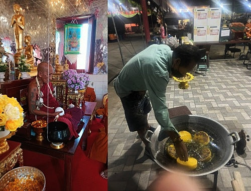 Sacred "Seefueng Maha Saneh Maha Metta" (Great Charm & Great Compassion Wax) for Persuasive Speech, Business Success, and Radiant Social Magnetism