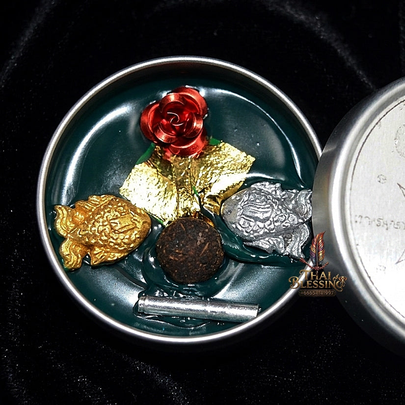 Sacred "Seepueng Jindamanee Phraya Mon Maha Phokhasap" (Jindamanee Great Wealth & Attraction Wax)