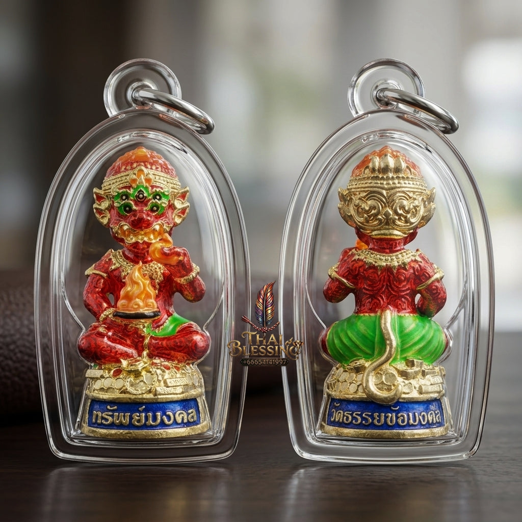 Sacred Si Hu Ha Ta Bronze Amulet "Sap Mongkhon Edition" by Phra Kru Palat Thanapat Wat Tham Chai Mongkhon 2025 for Ultimate Wealth Magnetism and Miraculous Windfalls