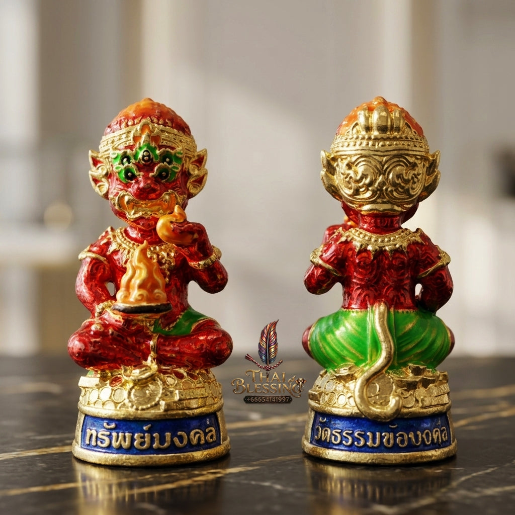 Sacred Si Hu Ha Ta Bronze Amulet "Sap Mongkhon Edition" by Phra Kru Palat Thanapat Wat Tham Chai Mongkhon 2025 for Ultimate Wealth Magnetism and Miraculous Windfalls