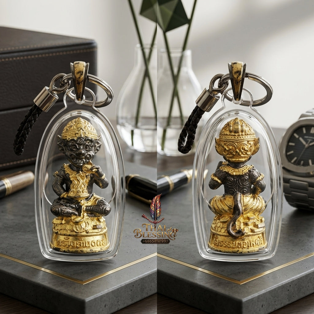 Sacred Si Hu Ha Ta Bronze Amulet "Sap Mongkhon Edition" by Phra Kru Palat Thanapat Wat Tham Chai Mongkhon 2025 for Ultimate Wealth Magnetism and Miraculous Windfalls