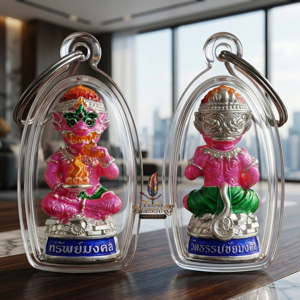 Sacred Si Hu Ha Ta Bronze Amulet "Sap Mongkhon Edition" by Phra Kru Palat Thanapat Wat Tham Chai Mongkhon 2025 for Ultimate Wealth Magnetism and Miraculous Windfalls
