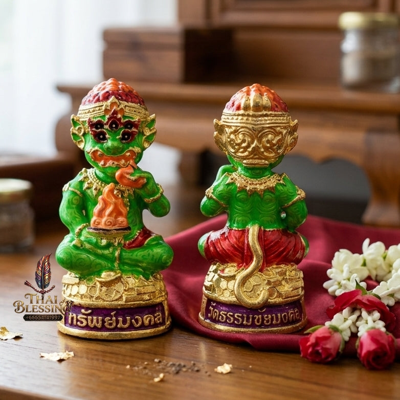 Sacred Si Hu Ha Ta Bronze Amulet "Sap Mongkhon Edition" by Phra Kru Palat Thanapat Wat Tham Chai Mongkhon 2025 for Ultimate Wealth Magnetism and Miraculous Windfalls