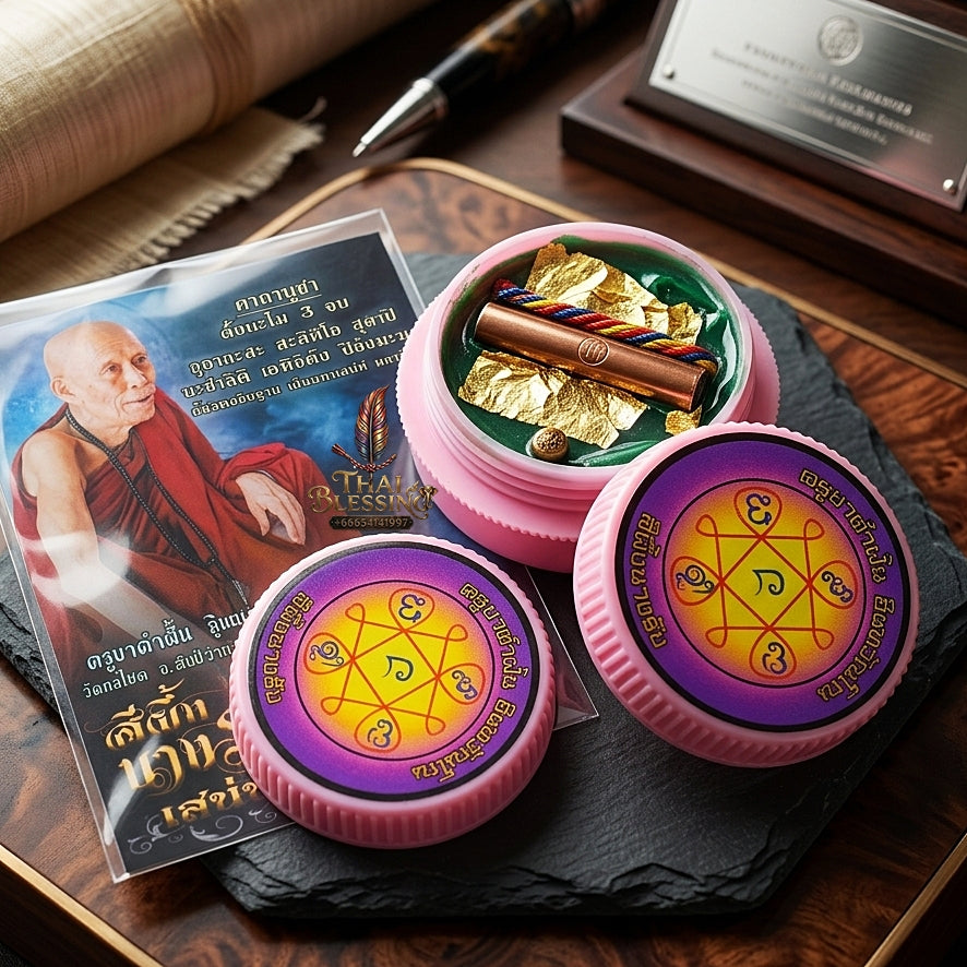Sacred "Si Phueng Nang Rap" (Receiving-Lady Attraction Wax) r Supreme Maha Saneh, Unstoppable Commerce, and Effortless Attraction